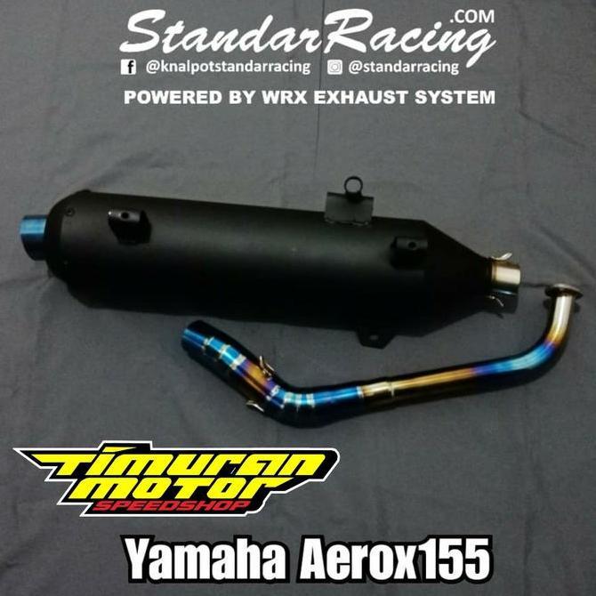 KNALPOT STANDAR RACING WRX AEROX 155 Original