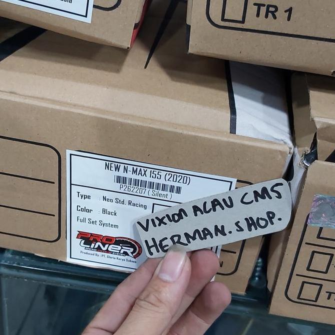 KNALPOT Standar racing PRO LINER NMAX NEW Original