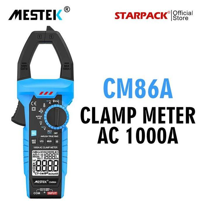 MESTEK CM86A / CM86B AC/DC 1000A Clamp Meter