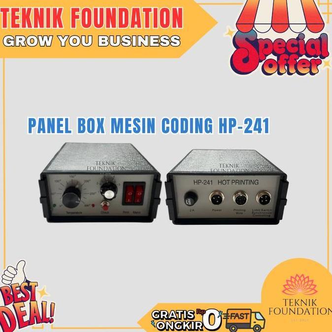 CHRYSAN Panel Box Control HP 241 Coding | Box Control Coding machine HP 241