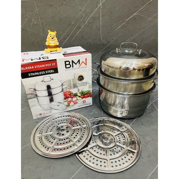 Panci Alaska Steampot Bmw / Panci Steamer Kukus Bmw