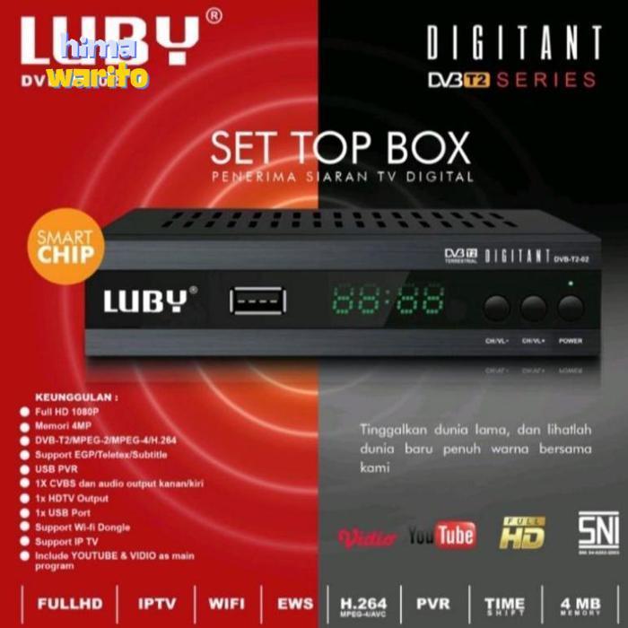 Bets Seller Oz67 Stb Luby 02 Set Top Box Tv Digital Full Hd Sale Ter-98