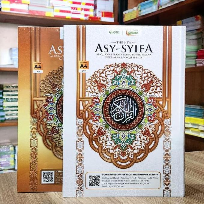 Alquran Asy Syifa A4, Alquran Terjemah Perkata, Alquran Latin Tajwid