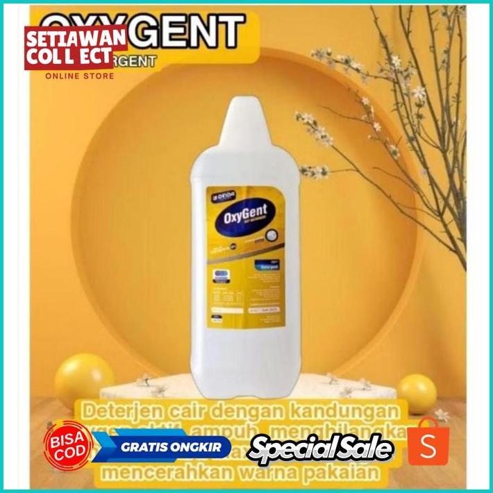wd-54 gj-46 fgk-24 [5 Liter] Liquid Detergent OXYGENT 5 LITER -Deterjen Cair, Sabun Cuci Baju, Sabun