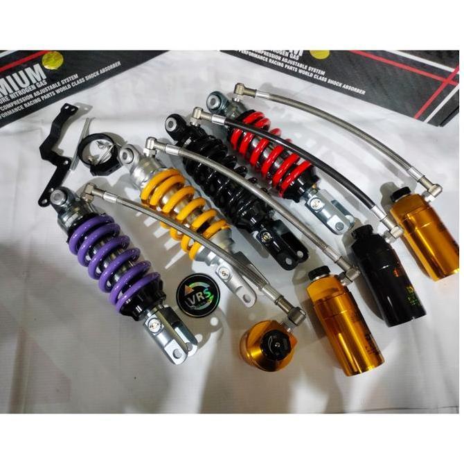 PHRENA shock tabung vixion r15 shock dbs-922 premium klik fungsi tabung pisah