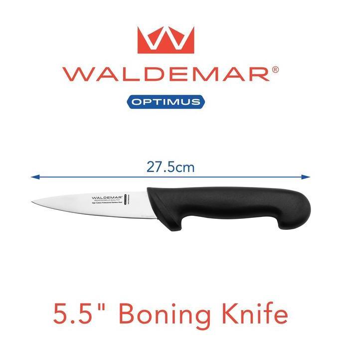 PISAU Waldemar Optimus 5.5" Boning Knife, Anti-Slip TPR Handle