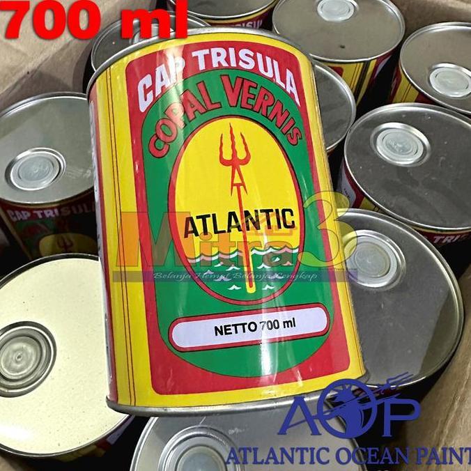 (:(:(:(] Copal Vernis TRISULA 700ml / Cat Pernis Kayu Bambu Rotan 700cc Murah
