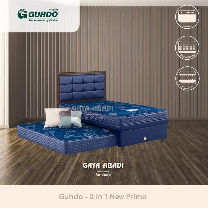 TERBARU Springbed Guhdo 3 In 1 New Prima / Kasur Sorong 3 In 1 New Prima-Guhdo