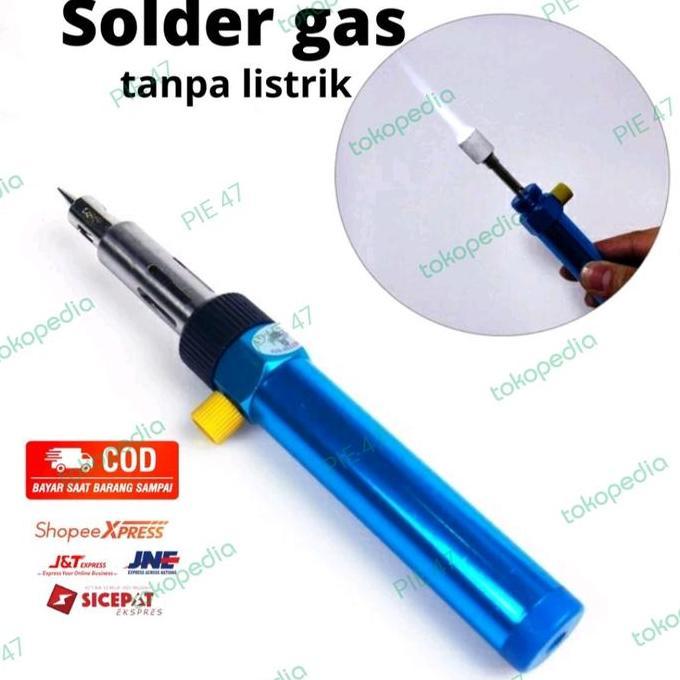 SOLDER GAS TANPA LISTRIK, SOLDER PORTABLE, LAS MINI PENSIL MIKRO ORIGINAL DAN TERPERCAYA