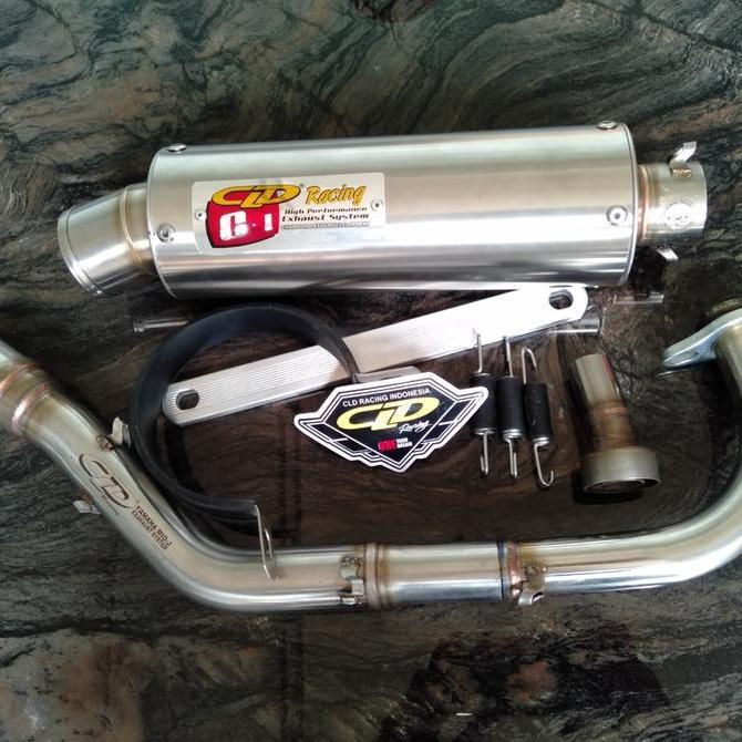 Knalpot CLD Racing Mio j Mio M3 125 Soul GT type C1 Bulat Original