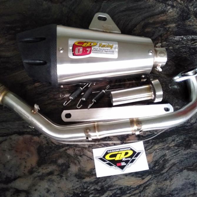 Knalpot CLD Racing Genio All New Beat 2020 type C7 doff inlet 38 Original