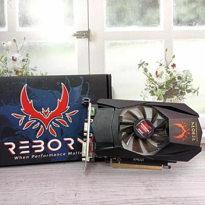 Vga Card Radeon HD7670 4GB DDR5 128bit Reborn Baru