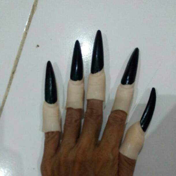 "'''] Aksesories halloween.Kuku palsu zombie. Nenek sihir.
