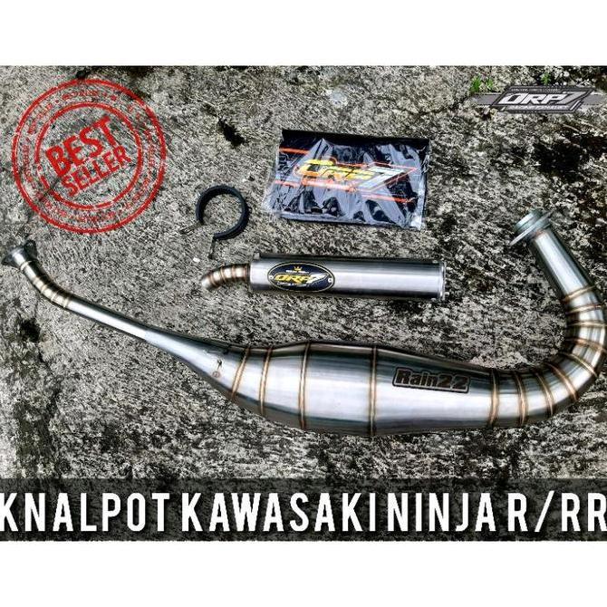 knalpot kawasaki ninja 2 tak knalpot ninja rr/r knalpot racing kawasaki ninja rr ninja r ninja ss Or