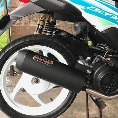 knalpot standar empush exhaust racing honda beat Mp7 Mpring Original