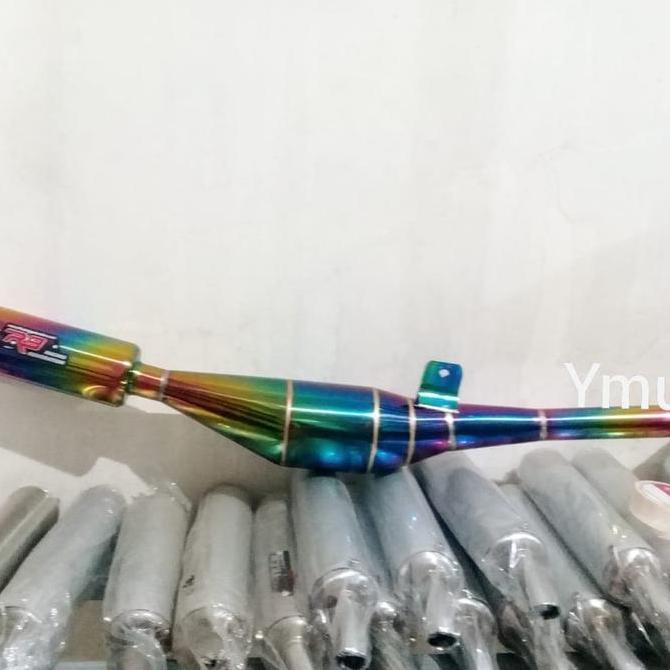 KNALPOT FIZR STANDAR RACING R9 RAINBOW Original