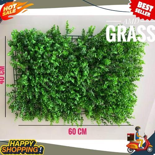 GROSIR Rumput sintetis eucalyptus artificial dinding