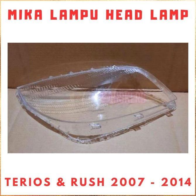 [PCS] Mika Kaca HEAD LAMP LAMPU BESAR UTAMA DEPAN HEADLAMP Rush dan Terios Gen 1 2007 2008 2009 2010