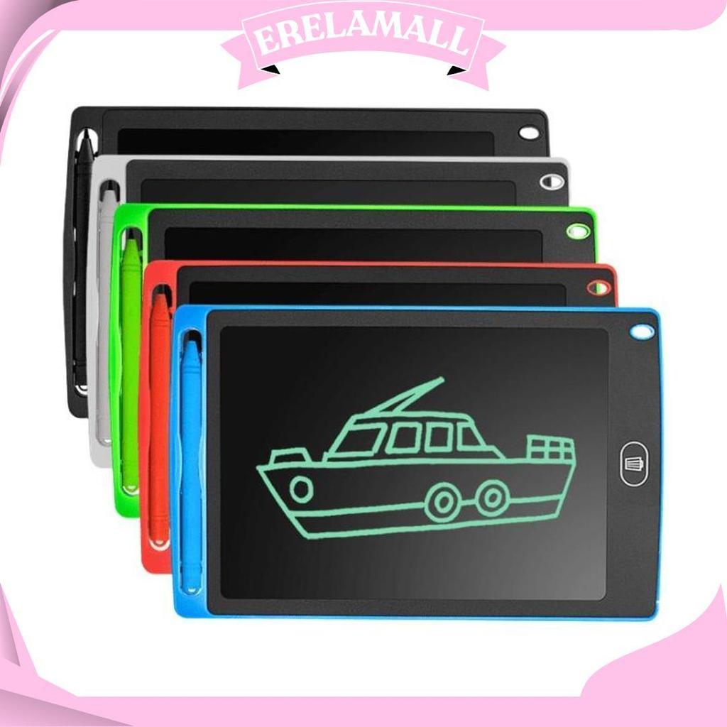 Papan Belajar Tulis Anak Lcd Tablet 8.5 Inch Portable Ori