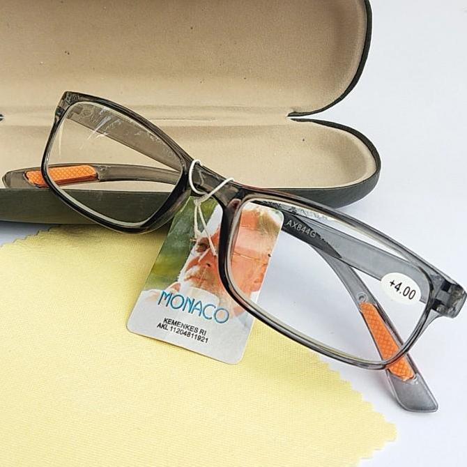 DT30 >> Kacamata Baca Tangkai Lentur Plus 1.00 sd Plus 4.00 Lensa Kaca