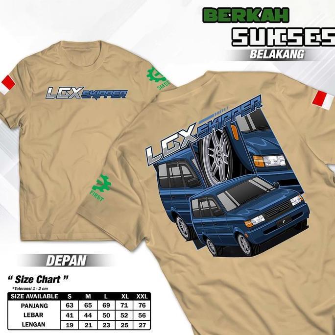 DA7 }} KAOS MOBIL KIJANG LGX SKIPPER  MODIFICATION | KAOS ATASAN | KAOS KIJANG KAPSUL | MOBIL TUA | 