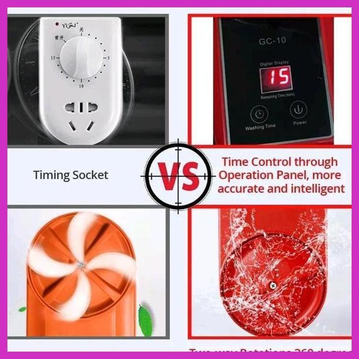 (LAPAKTEKNO) REWASH & RECLEAN MESIN CUCI PORTABEL PORTABLE WASHING MACHINE ( GENERASI KE 3) PENGERIN