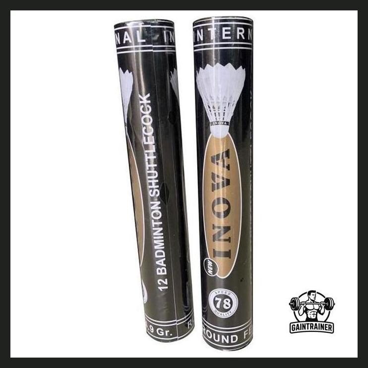 OLAHRAGA - SHUTTLECOCK KOK BADMINTON / BULU TANGKIS INOVA HITAM GOOD QUALITY