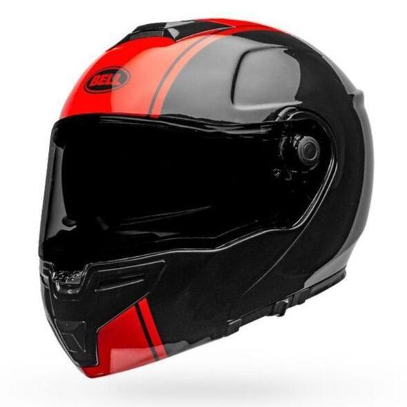TERBARU - BELL HELMET SRT MODULAR RIBBON RED | ORIGINAL BELL 100%