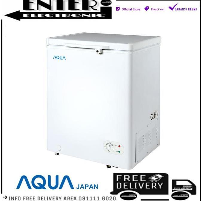 NEW AQUA JAPAN AQF120FR - CHEST FREEZER AQUA SANYO 120 LITER AQF 100FR