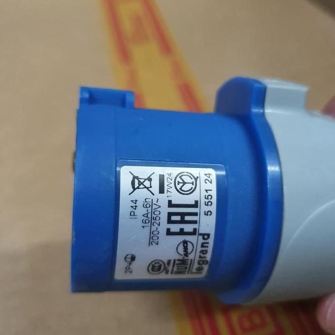 Promo Plug Socket Legrand 1Phase 1P 1Pin 1 P Phase Pin 16A 16Ampere Cod