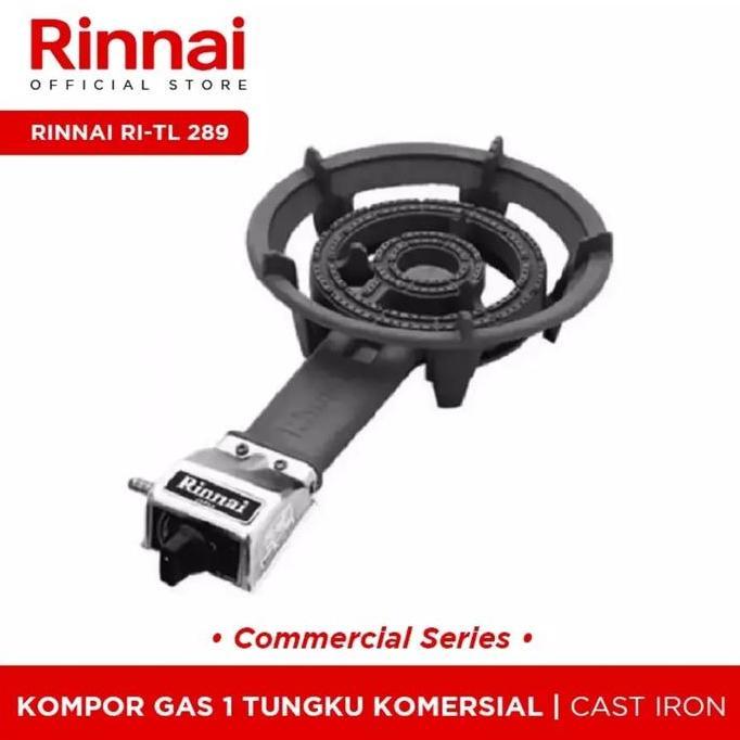 Kompor Mawar Rinnai TL 289 RI Kompor Gas Komersial Rinnai Kompor Turbo