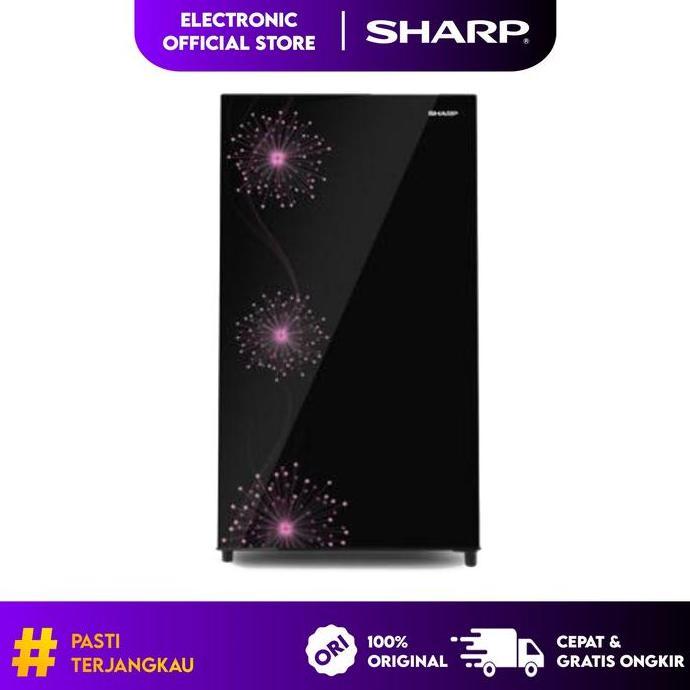 NEW KULKAS 1 PINTU SHARP FLAT DOOR SJ-X187MG SJ-X 187MG 166LITER FIREWORKS