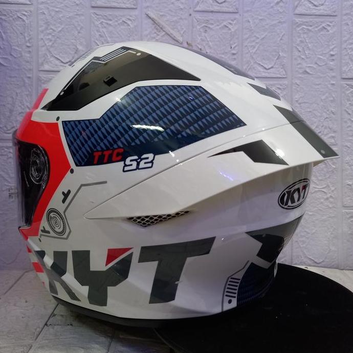 HELM KYT TT COURSE FUSELAGE RED