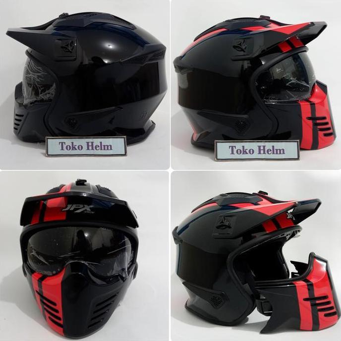 Helm fullface JPX MX motif 04 MARZ