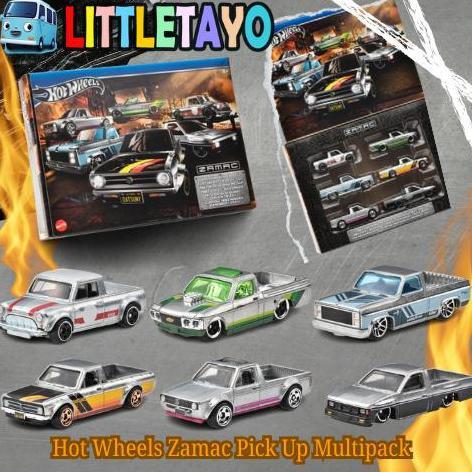 HOTWHEELS ZAMAC SERIES 6 PACK - HUDSON HORNET LAND ROVER SERIES III