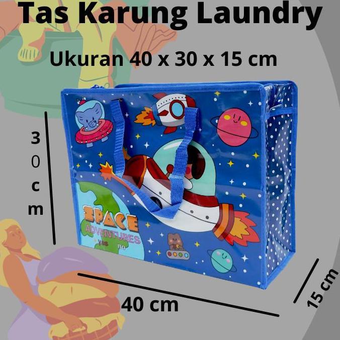 COD Tas KARUNG LAUNDRY BELANJA Shoping Travel Bag Besar Jumbo Tas Londry Karung Terpal Jumbo