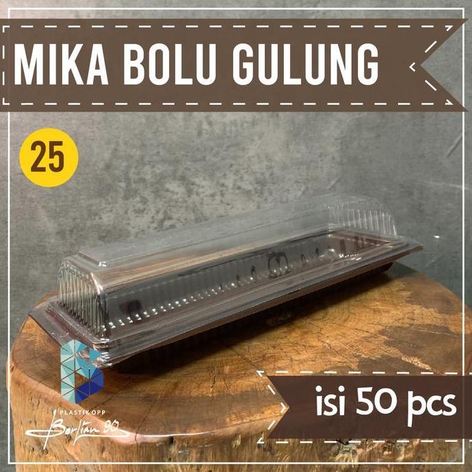 Mika bolu gulung / kotak bolu Kukus / Mika Bolu gulung BGT 25