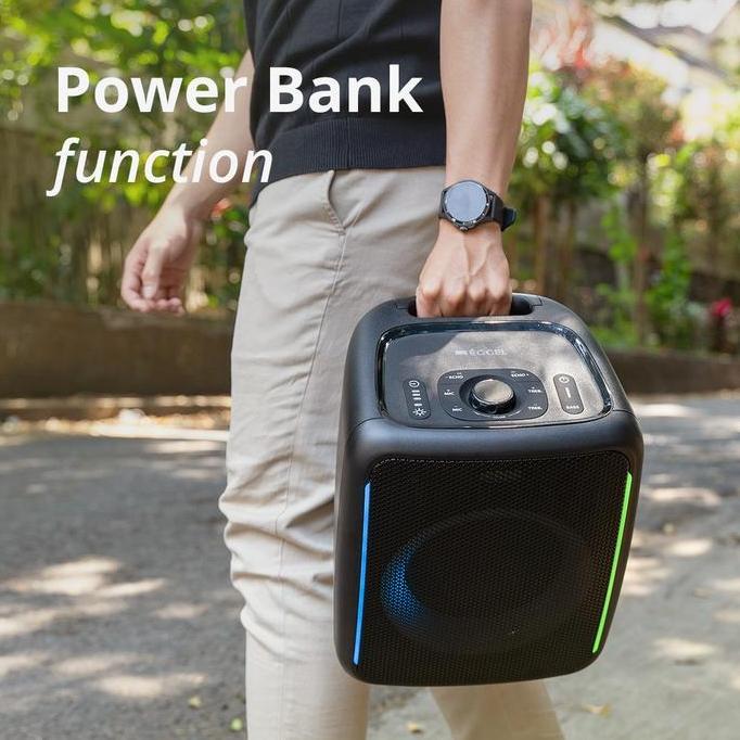 Eggel Fortis 2 Portable Party Speaker with RGB Lights