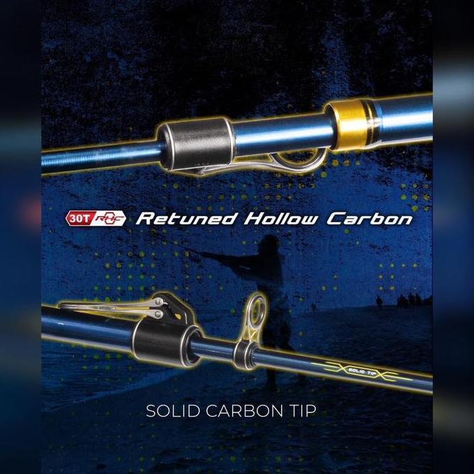 Joran Telescopic Daido Blue Shark Power Carbon Ring Fuji