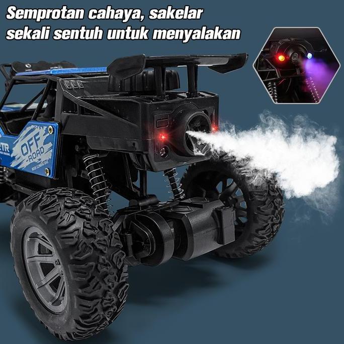 Tatajoy Mobil Remote Control Spray Mainan Remote Kontrol Offroad Mainan Mobil Remote RC Rock Alloy C