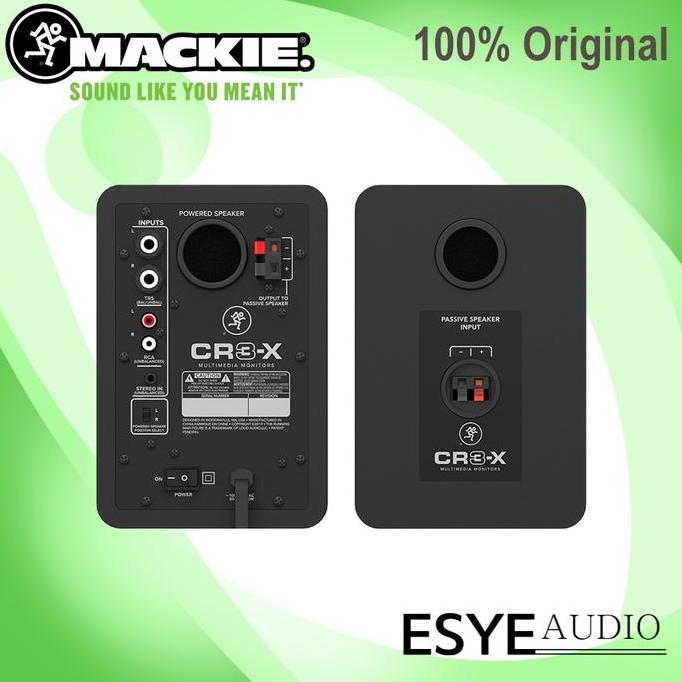 Mackie CR3X Speaker Monitoring