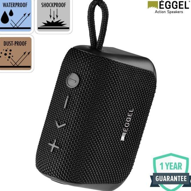 EGGEL Fit 3 Speaker Waterproof Portable Bluetooth Speaker