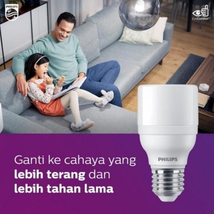 Philips Lampu LED Bright 9W Kuning E27 Bohlam LED 9 Watt WWL