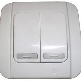 Saklar Broco Galleo Double / Saklar Seri Broco Galleo - G162