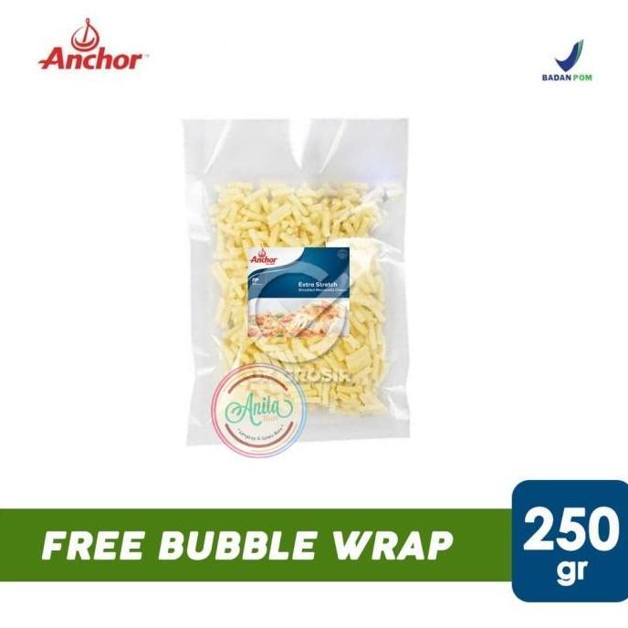 Anchor Shredded Mozzarella / Keju Mozzarella [250 gr]