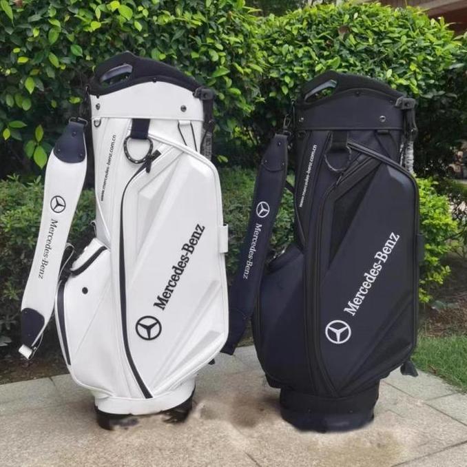 Premium Tas golf Mercedes Benz golf bag stand bag dual cover Original Promo