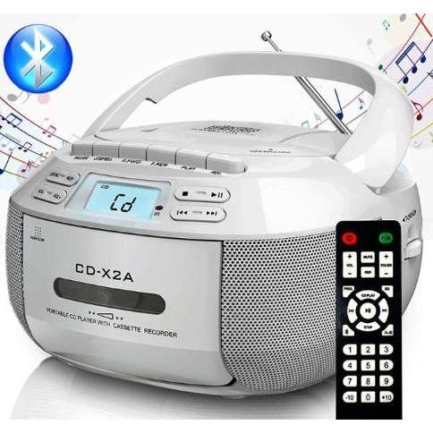 Bluetooth Boombox Cd Cassette Fm Radio Tape Portable Cd Player Student Learning U Disk Mp3 Stereo Mu