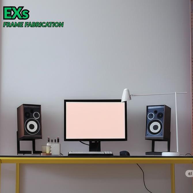 Stand Speaker Monitor Audio Dudukan Speaker Universal Full Besi Hitam Kualitas Terbaik Harga Termura