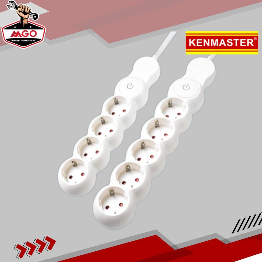 Kenmaster Stop Kontak 4 Lubang / 5 Lubang / Terminal Listrik / Stop Kontak + Switch / On Off Stop Ko