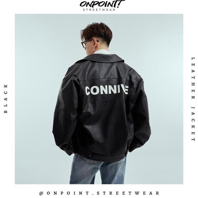 Promo Leather Jakcet - jaket kulit pria original jaket pria dewasa original jumbo gaya korea streetw